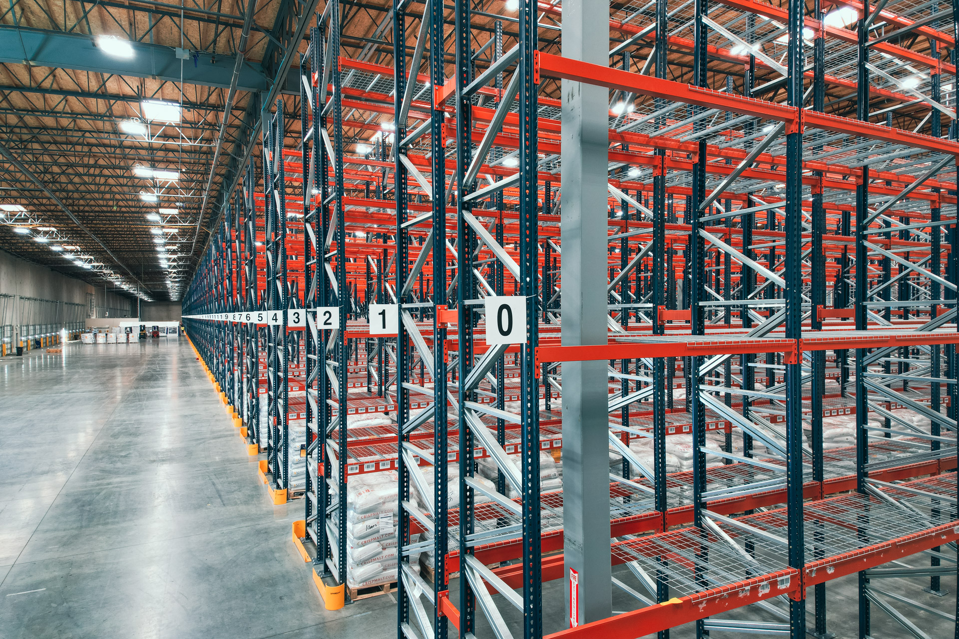 Industrial pallet racking warehouse in Georgetown Kentucky
